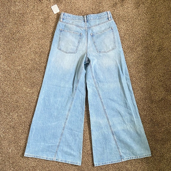 NWT We the Free Wide Leg Regular High Waisted Jeans 27 - Picture 5 of 5